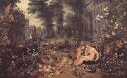 Sencse of Smell (mk14) BRUEGHEL, Jan the Elder